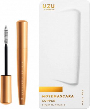 FLOWFUSHI Motemascara Khaki - удлиняющая тушь поддерживающая объем в разных оттенках