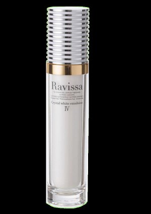 RAVISSA Crystal White Emulsion Отбеливающая сыворотка для лица