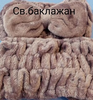 СИМА ЛЕНД Повязка для умывания «Бантик», цвет МИКС
