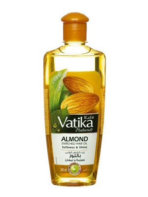 Масло для волос Dabur VATIKA Almond EnrAlmond Enriched - обогащенное миндалем 200 мл