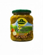 KUHNE Соус Релиш с огурцами и горчицей, ст/б., 350 гр
