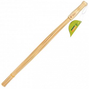 Веник массажный бамбуковый "Банные штучки" 68см, д3см (Китай)