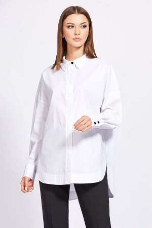 Рубашка Рубашка EOLA 2257 белый 
Состав: ПЭ-22%; Хлопок-76%; ПУ-2%;
Сезон: Осень-Зима
Рост: 170

Блузка выполнена из блузочной ткани. Блузка прямого силуэта, длиной ниже линии бедер. Спереди застежка
