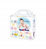Детские одноразовые подгузники-трусики &quot;YokoSun&quot; размер XXL ( 15-23кг) 28 шт