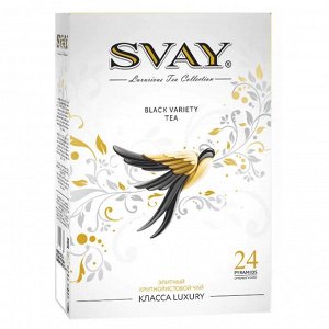 Чай Svay Black Variety SWALLOW 24 пирамидки