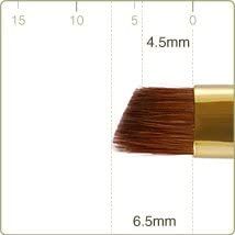 CHIKUHODO Kumano Eyebrow Brush G-6 - кисть из ворса ласки для макияжа бровей