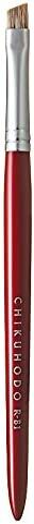 CHIKUHODO Regular Series Kumano Brush - кисть из барсучьего ворса для макияжа бровей