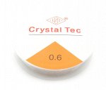 Нить-резинка (спандекс) Crystal Tec 0,6 мм, прозрачная, длина 10 м.  Цена за 1 шт.