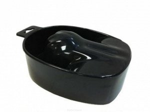 Dewal Ванночка для маникюра Т-1242, пластик, черный