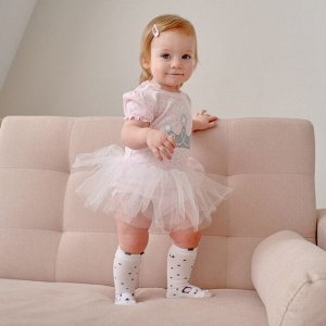 Боди с юбкой Крошка Я "Princess", цвет розовый.