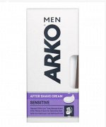 ARKO крем после бритья 50г Sensitive/ Экстра Сенситив (4х6шт) /24/ 505464