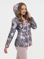 КУРТКА ДЕМИСЕЗОННАЯ М-3611 ЦВЕТЫ