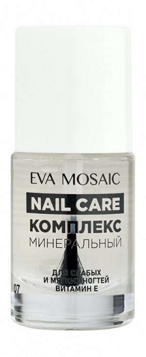 EVA, Комплекс минеральный для слабых и мягких ногтей с витамином Е, 10 мл, Ева