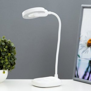 Настольная лампа сенсорная "Артено" LED 3Вт USB белый 14,5х11,5х44 см