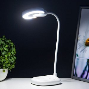 Настольная лампа сенсорная "Артено" LED 3Вт USB белый 14,5х11,5х44 см