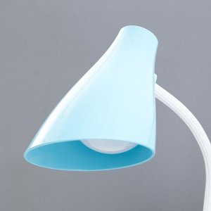 Настольная лампа сенсорная «Вилси» LED 4 Вт USB АКБ бело-синий 13x11.5x44 см RISALUX