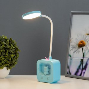 Настольная лампа "Мишка" LED 5Вт USB АКБ МИКС 5х10х43 см