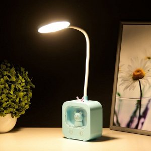Настольная лампа "Мишка" LED 5Вт USB АКБ МИКС 5х10х43 см RISALUX