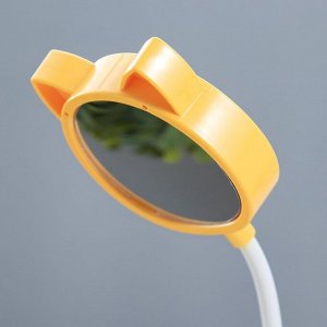 Настольная лампа «Динозаврик» LED 3 Вт от батареек АА/USB желтый 4x12x35 см RISALUX