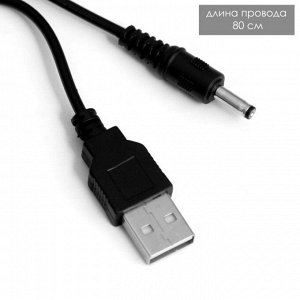 Настольная лампа «Динозаврик» LED 3 Вт от батареек АА/USB желтый 4x12x35 см RISALUX