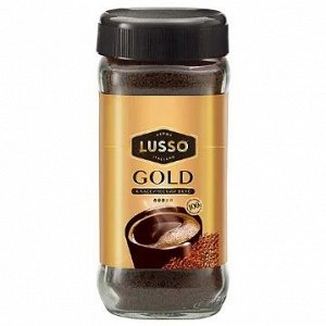 «LUSSO», кофе Gold, растворимый, 95 г