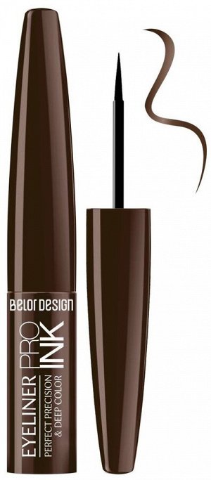 BELORDESIGN Подводка для глаз PRO INC тон 02 шоколадный