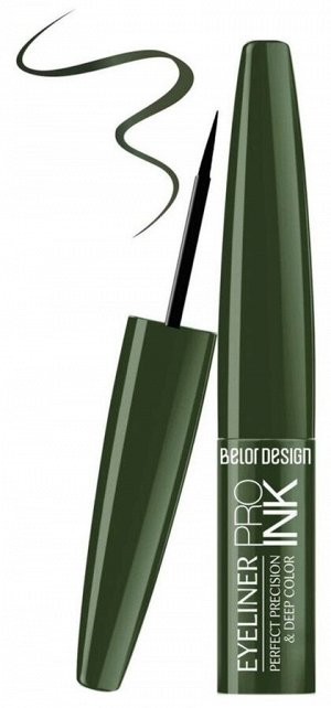 BELORDESIGN Подводка для глаз PRO INC тон 06 оливковая