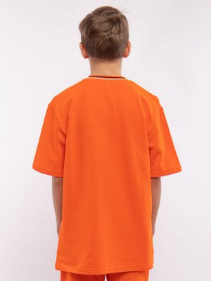 Футболка кор.рукав д/м оранжевый