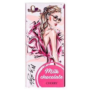 шоколад A&A Demidoff ШОКОЛЕДИ Молочный с вишней 80 г 1/10