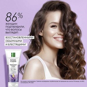 PREMIUM Pure line от бренда Чистая Линия бальзам-маска ультрасвежесть и питание без утяжеления, против секущихся кончиков 200 мл