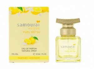 SAMOURAI Yuzu Mitsu - парфюмированная вода с горьковатой сладостью лимона юдзу