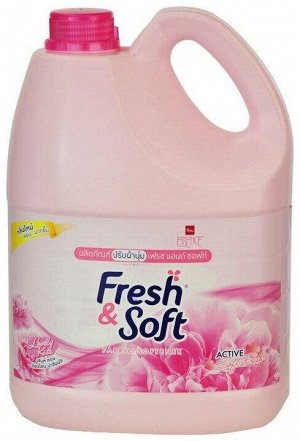 LION "Essence Fresh & Soft" Кондиционер для белья 3600мл "Pink Elegance" (Lovely Kiss) /4шт/ Таиланд