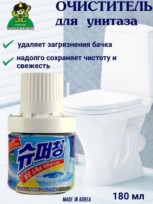 SANDOKKAEBI Очиститель для унитаза &quot;Super Chang&quot; (во флаконе) 180 г, Корея