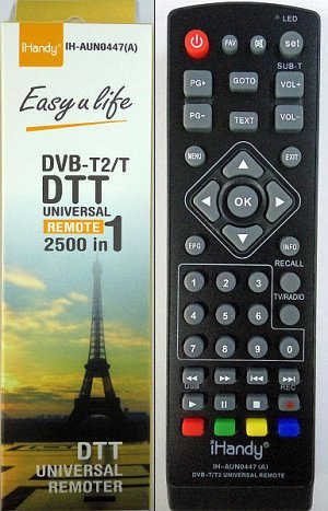 --Универс пульт для цифровых приставок DVB-T2/T