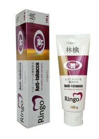 20081ri «Ringo» Паста зубная отбеливающая Anti-tobacco, 150 г