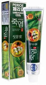 060157lg PERIOEЗубная паста с бамбуковой солью bamboosalt для профилактики проблем с деснами,120 г