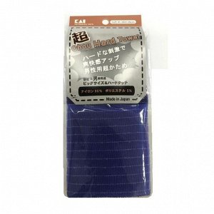 27299kai "Chou Hard Towel" Мочалка для тела для мужчин удлиненная жесткая, размер 28*120см