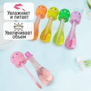 Блеск-тинт для губ, увлажняющий, эффективный от трещин, для стойкого макияжа, фруктовый аромат, яркий дизайн, "Розовый оттенок" O`Lanney Lip Gloss / 1 шт.