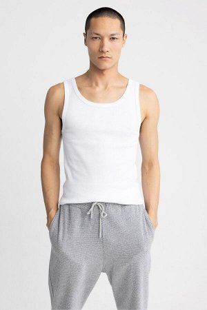 Спортивные брюки Slim Fit из 2 предметов в рубчик