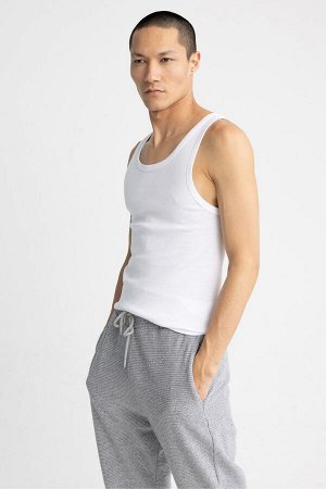 DEFACTO Спортивные брюки Slim Fit из 2 предметов в рубчик