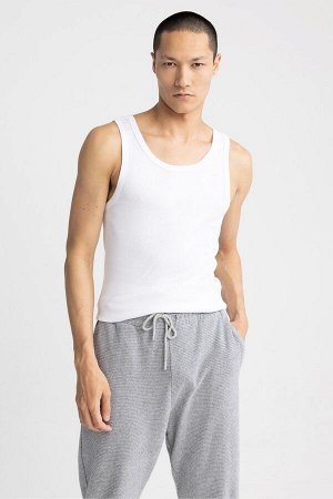 Спортивные брюки Slim Fit из 2 предметов в рубчик