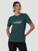 Футболка Wrangler LOGO TEE JUNE BUG WC5FGEG47