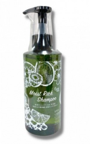 RAISE Moist Rich Shampoo - увлажняющий шампунь со стволовыми клетками