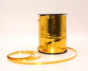Лента Металл 0,5см*500м Золото