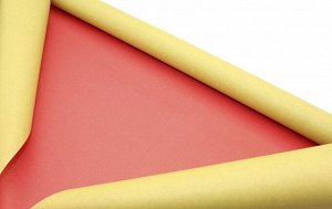 Бумага матовая двусторонняя Красная-Салатовая 70см*10м