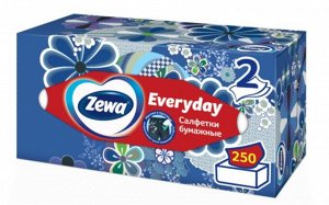 Салфетки бумажные Zewa Everyday 2 слоя (250 шт.)