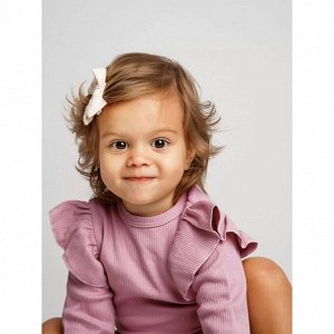 Боди детское с длинным рукавом и рюшами Amarobaby Fashion.