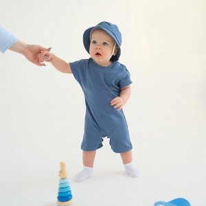 Песочник-футболка детский MINAKU, цвет синий, рост