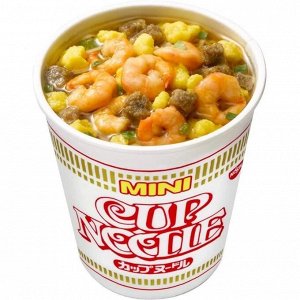 Суп-лапша NISSIN Mini с соевым соусом 36 гр