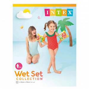 INTEX Нарукавники Забавные рыбки, для 3-6 лет, 23*15см, 58652NP